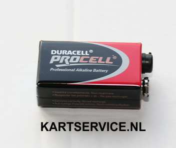 Duracell 9V batterij