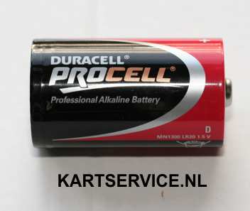 Duracell D batterij (LR20)