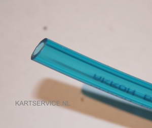 Benzineslang 6 x 9 mm per meter blauw
