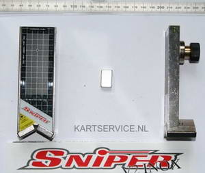 Sniper V2 INOX laseruitlijn set (magnetisch) 