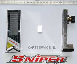 benzine Omkleden Continent Sniper V2 INOX laseruitlijn set (magnetisch) - Kartservice vd Spoel