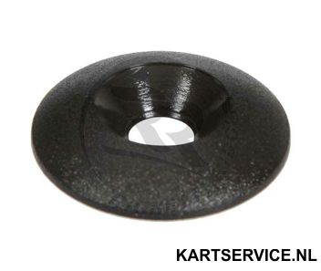 Mathis partitie teksten Nylon ring verzonken M8x30 zwart HQ (30x8mm) - Kartservice vd Spoel