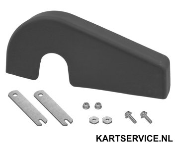 Kettingkast kit standaard zwart type KF/TAG