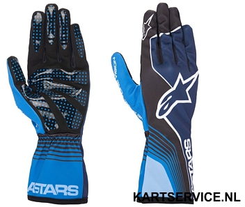 Alpinestars Tech-1 K Race v2 Future handschoenen DONKERBLAUW/BLA