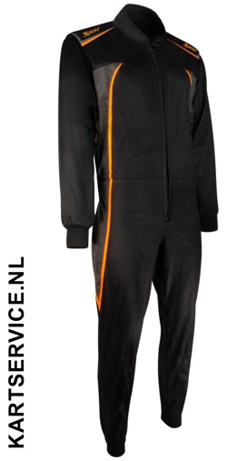 Speed Overall DETROIT 2.0 ZWART/GRIJS/ORANJE