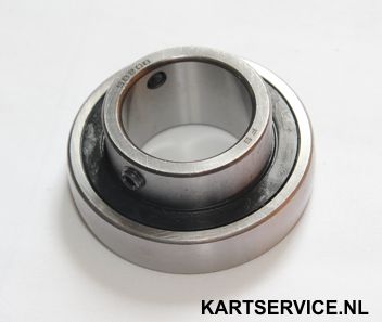 Achteras lager 30 mm (rubber afdichting)